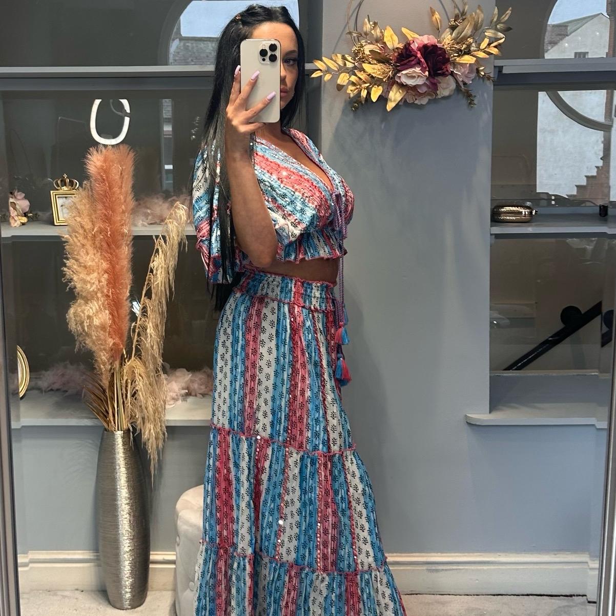 Boho Summer Co-Ord stylish outfit