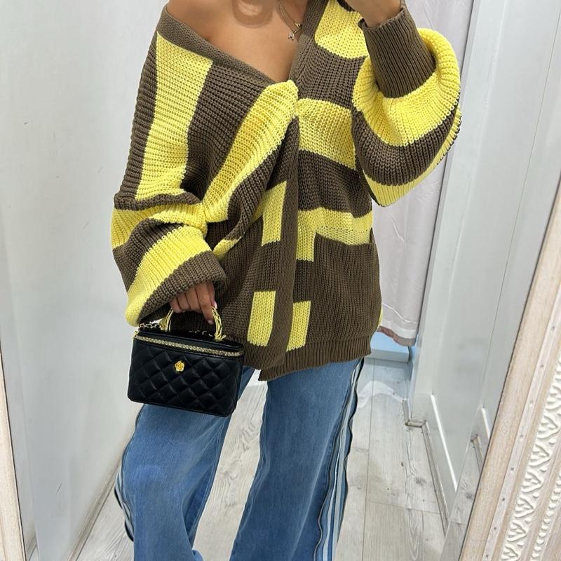 MAPLE Oversized Knitted Cardigan