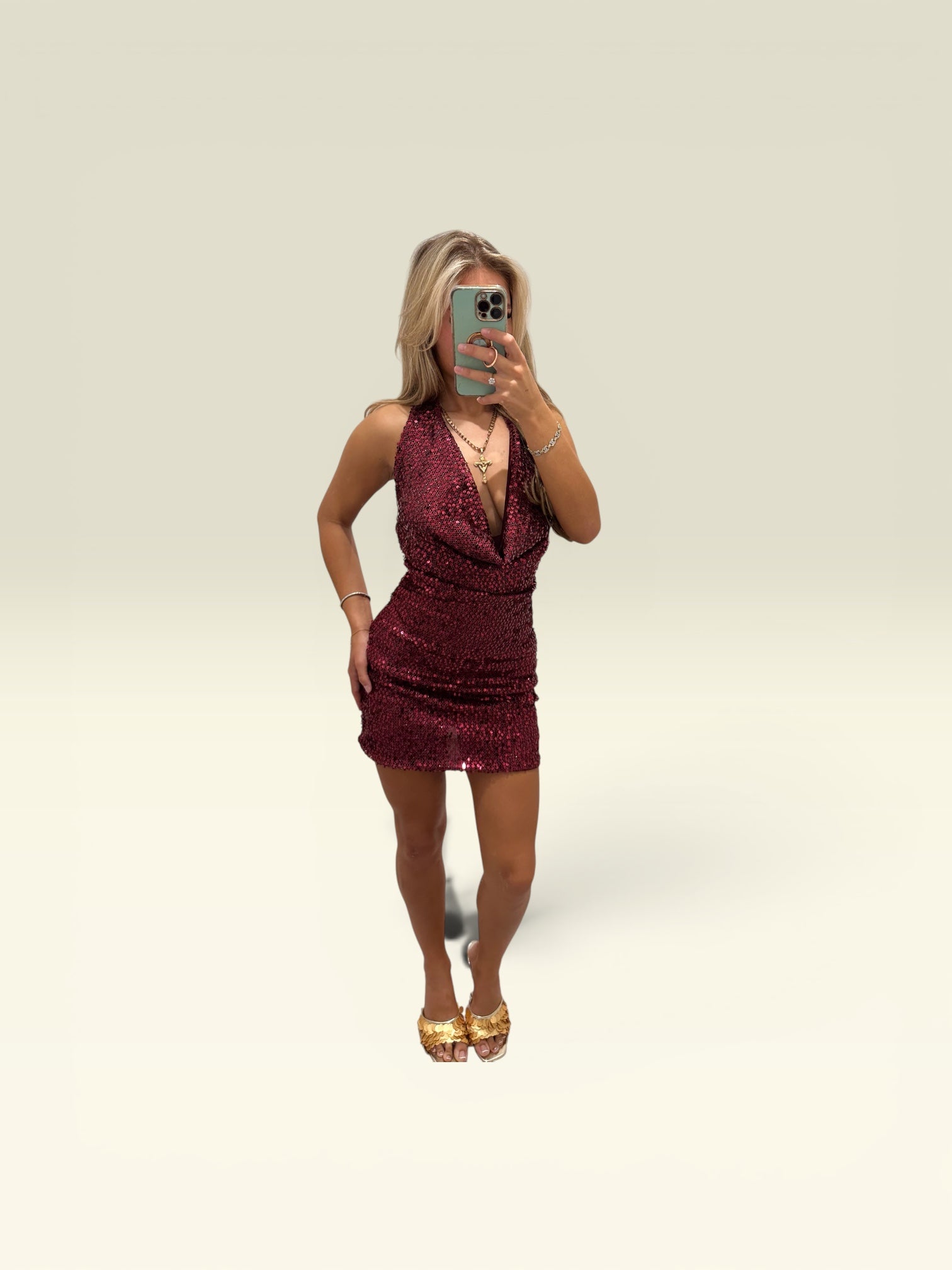 REAH Sequin Dress