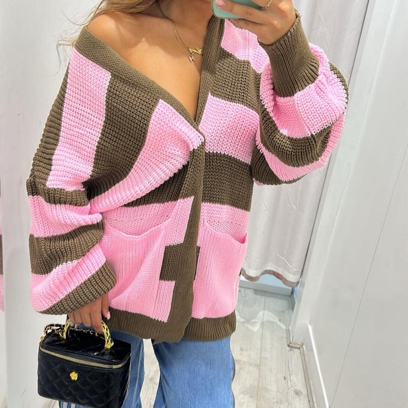 MAPLE Oversized Knitted Cardigan