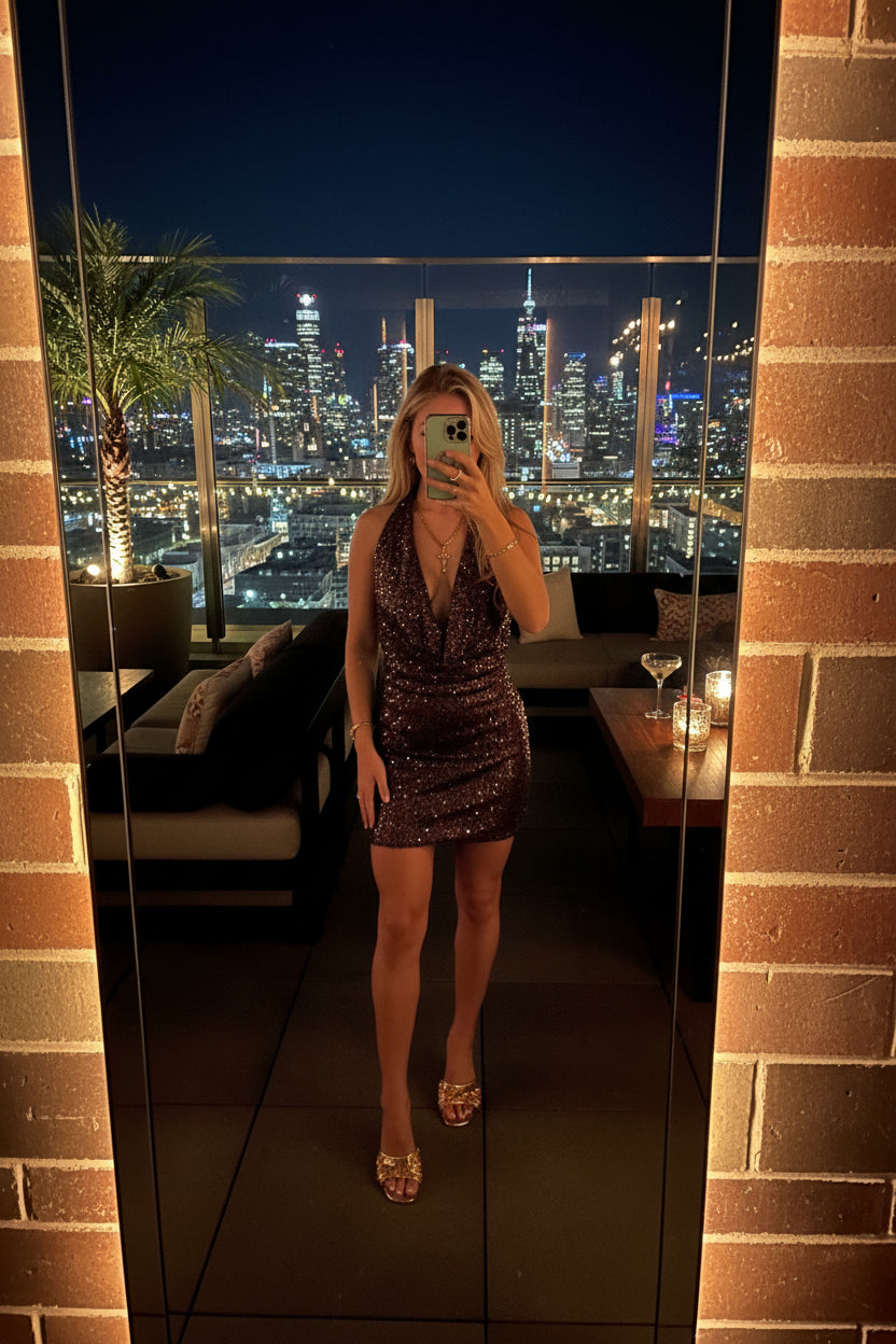 REAH Sequin Dress