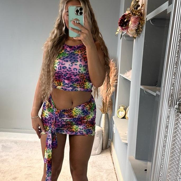 GWP Short Casual Leopard Co-Ord