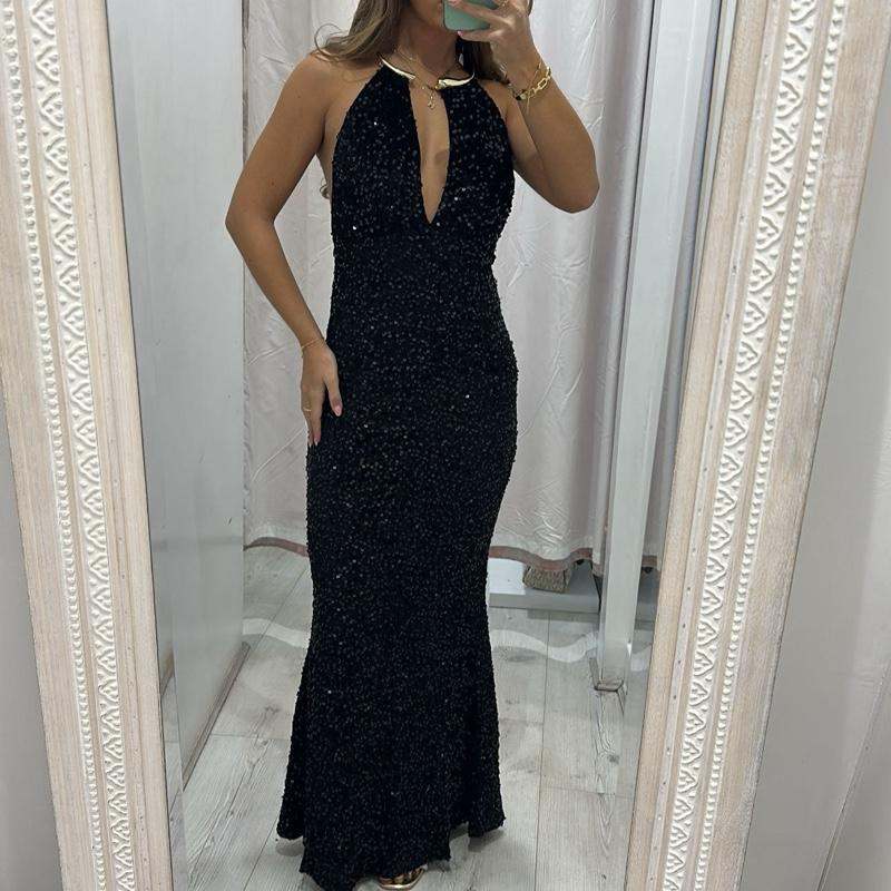 Cassie Sparkle Maxi Dress