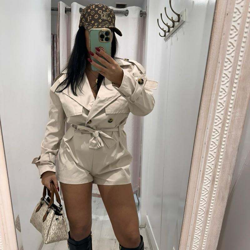 Combinaison-short Cecille Trench