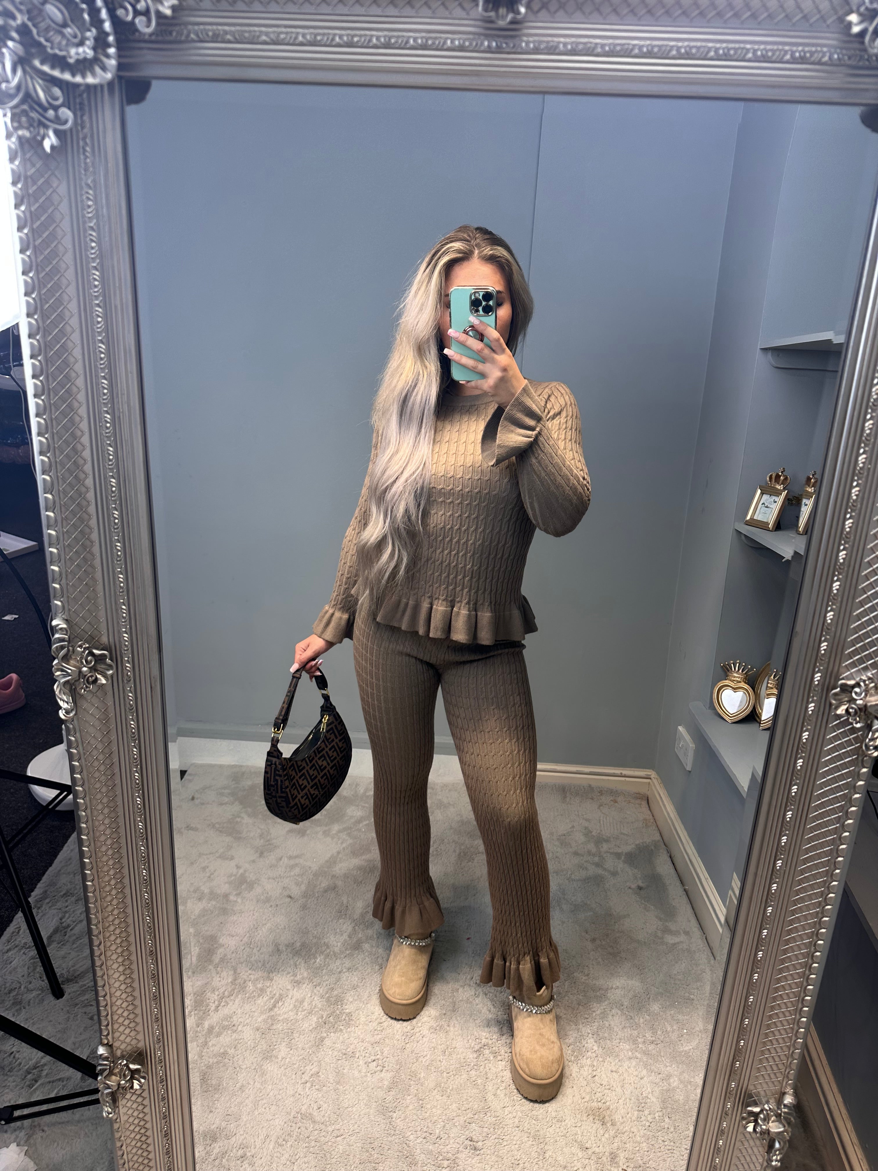 Lilly Frilled Lounge Coord One Size 6-20 | Everyday Comfort & Style - GWP