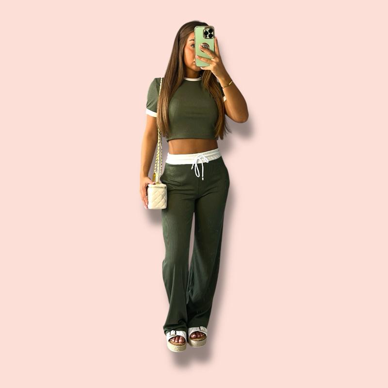 Danny Women’s Casual Top & Trouser Lounge Set