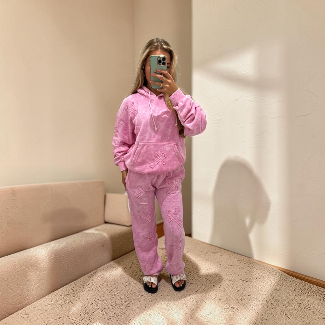 Trish Oversized Cross Tracksuit