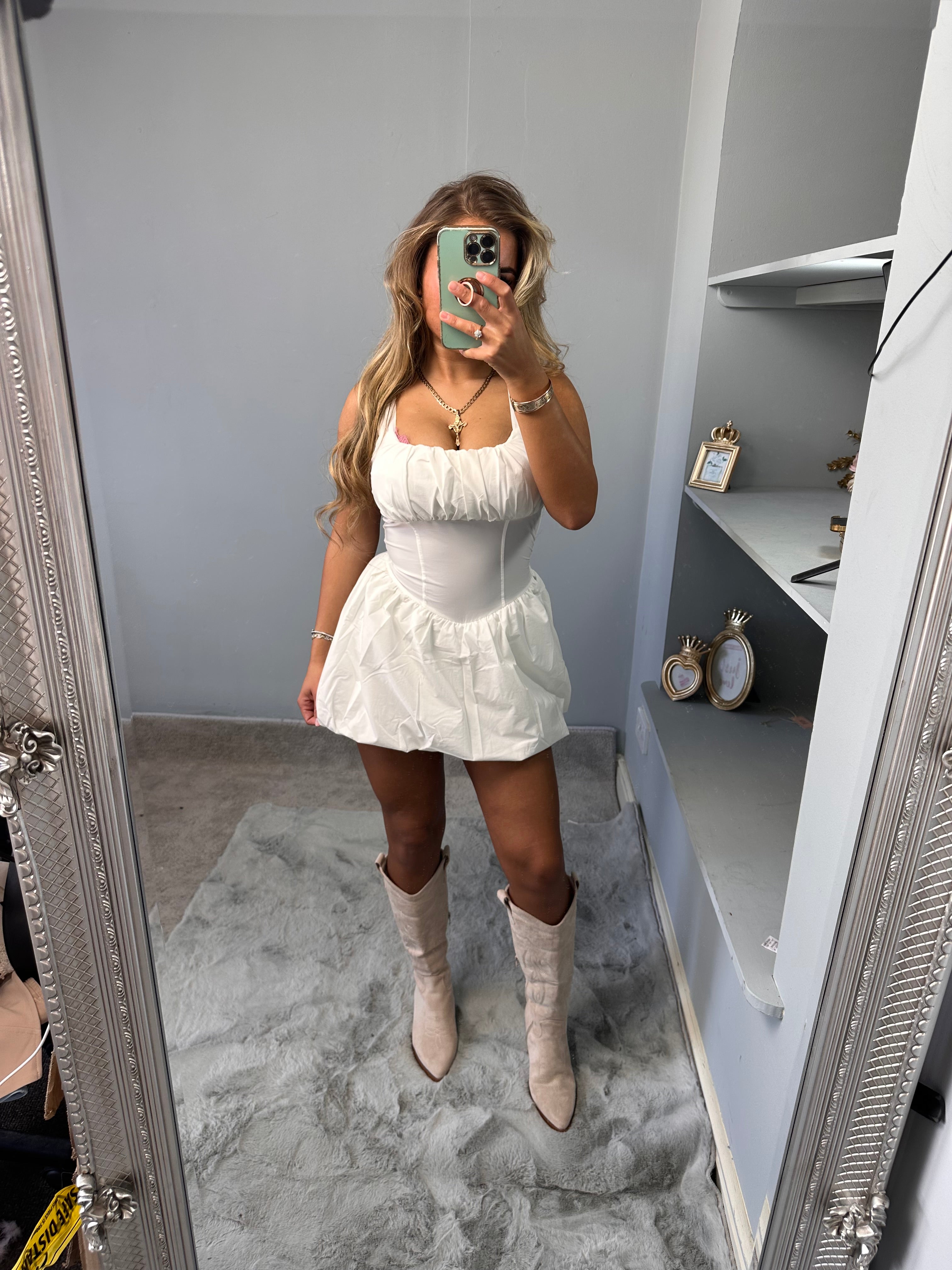 RIRI puffball dress