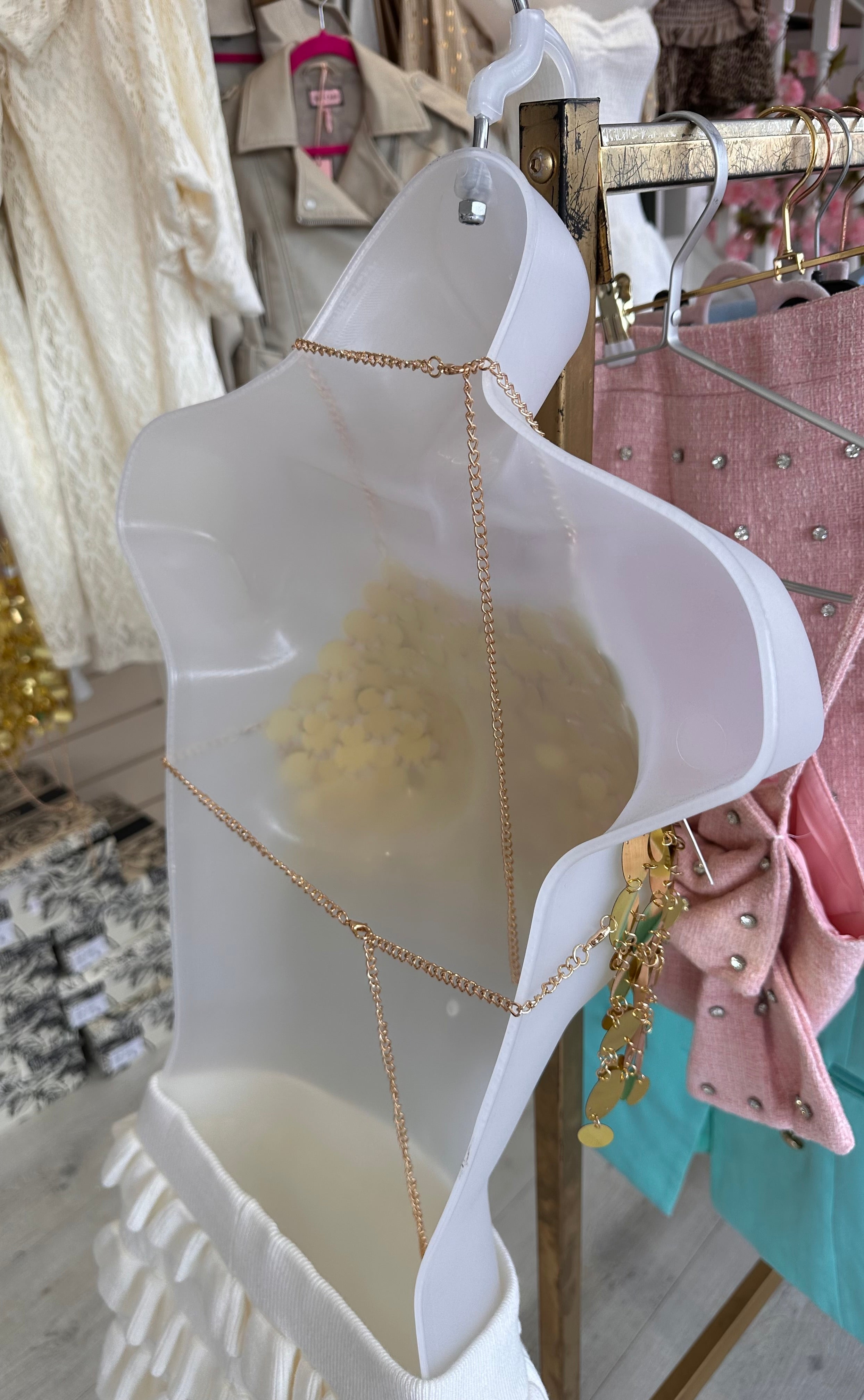 Gold Disk Chain Tops | Trendy Accessories for Women - GWP