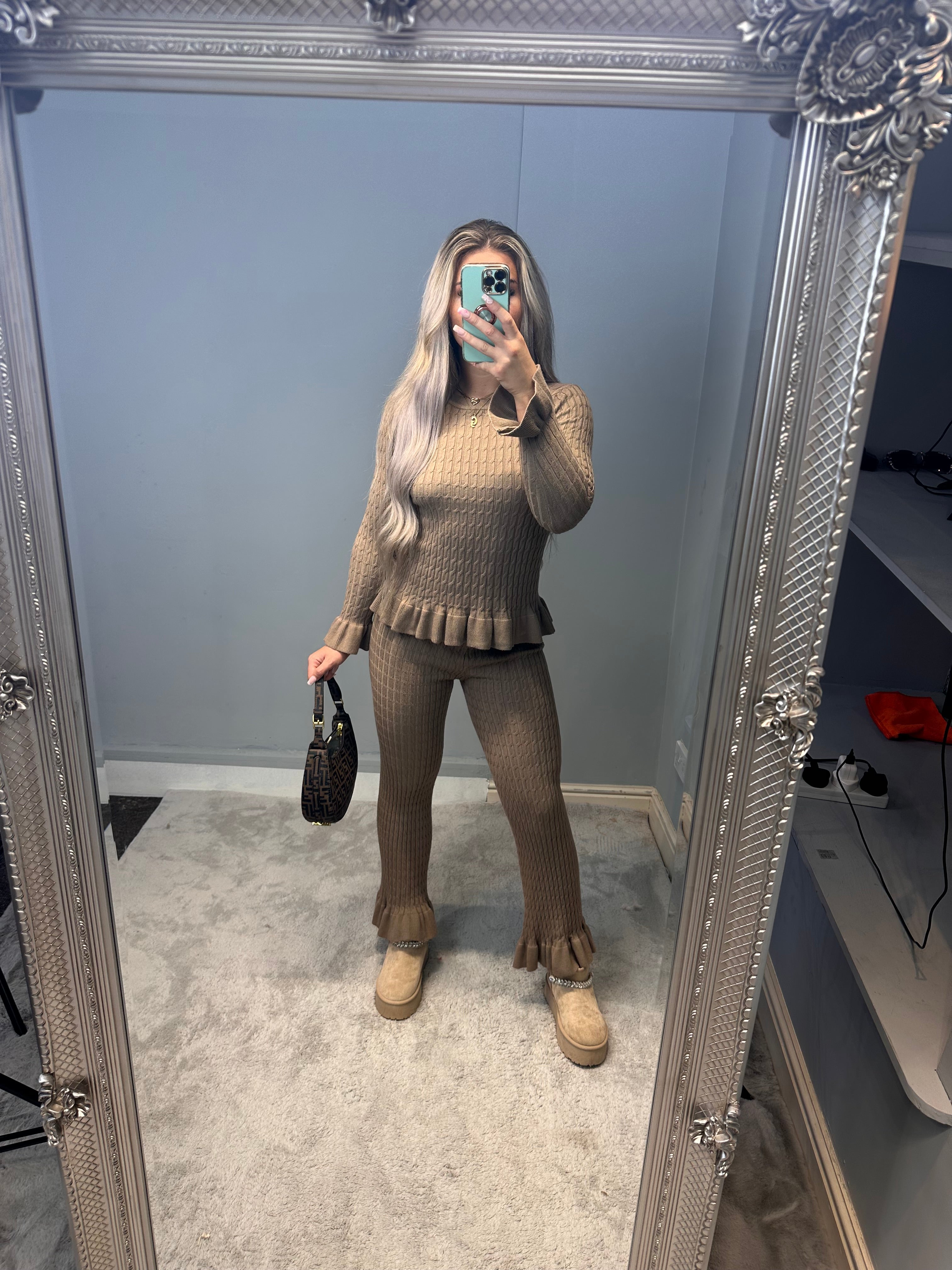 Lilly Frilled Lounge Coord One Size 6-20 | Everyday Comfort & Style - GWP