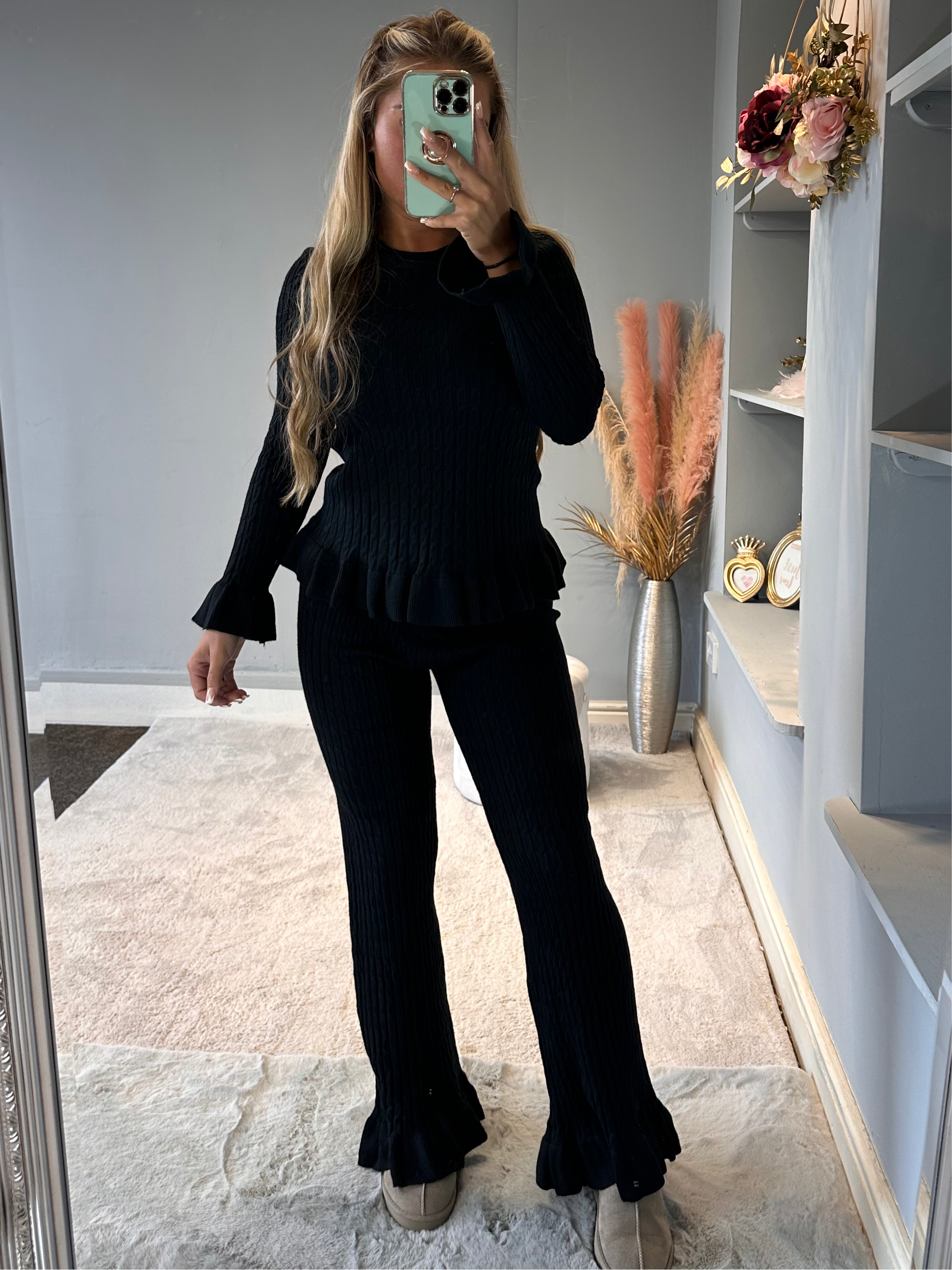 Lilly Frilled Lounge Coord One Size 6-20 | Everyday Comfort & Style - GWP