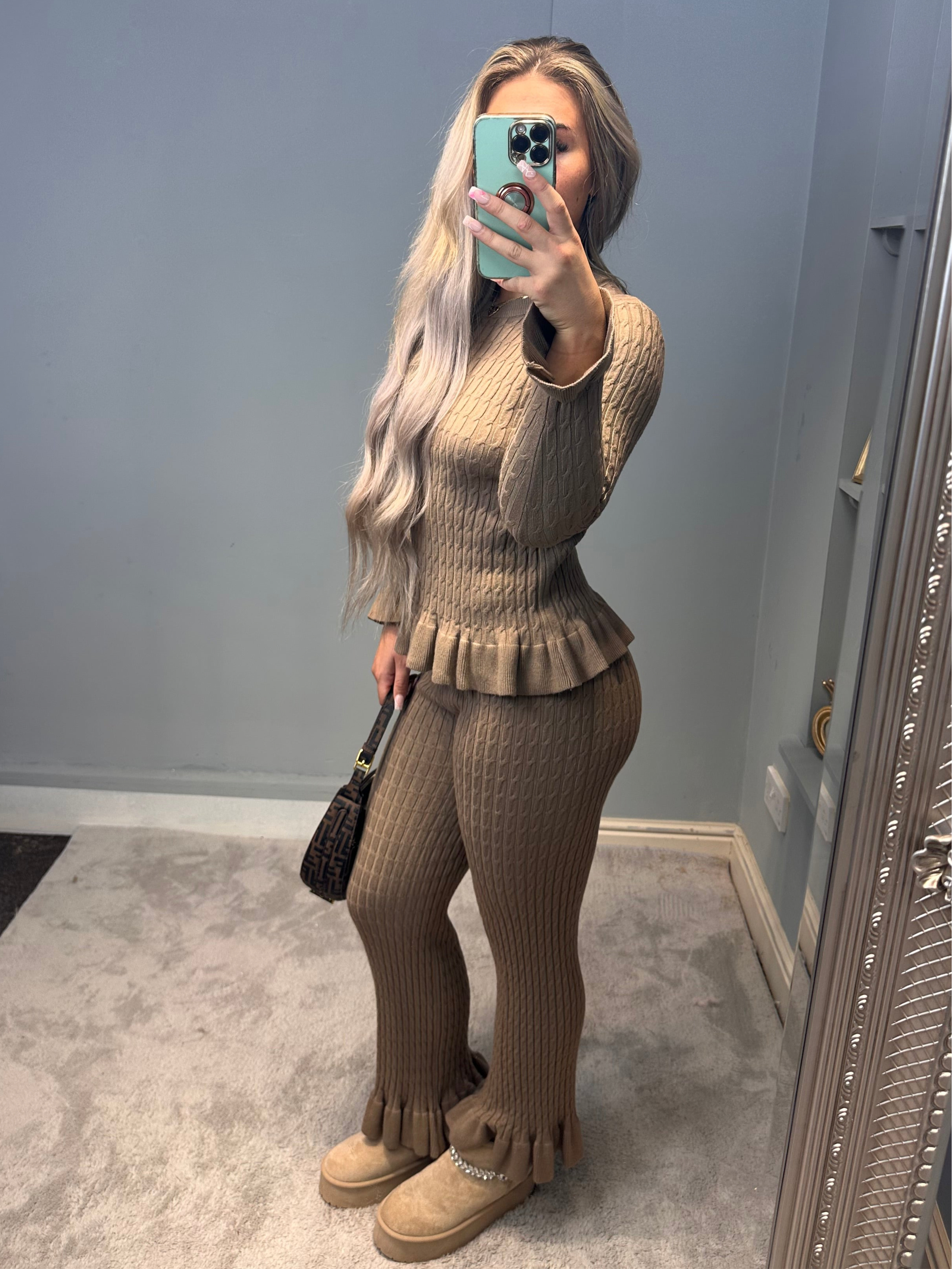 Lilly Frilled Lounge Coord One Size 6-20 | Everyday Comfort & Style - GWP