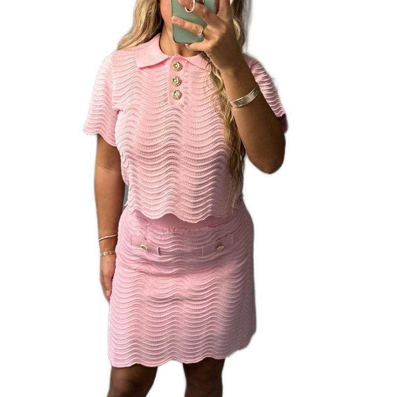 Mia Elegant Knitted Coord Outfit Coord