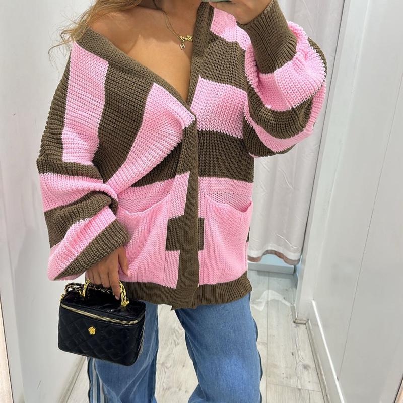 MAPLE Oversized Knitted Cardigan