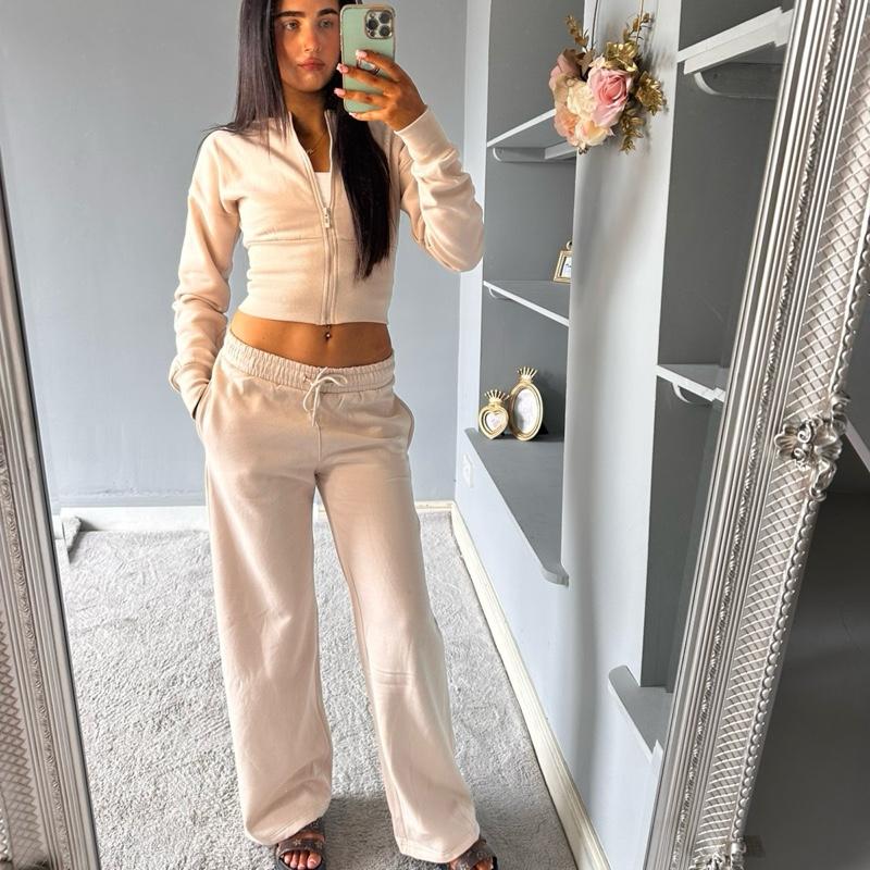 Tahliya Women’s Wide Leg Zipped Loungewear