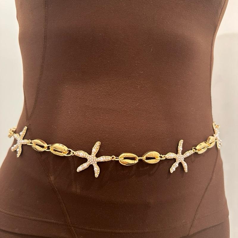 Women’s Fashion Gold Charm Belt