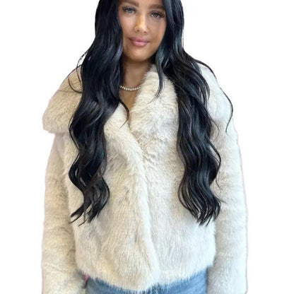 VANILLA Fur Stylish Coat