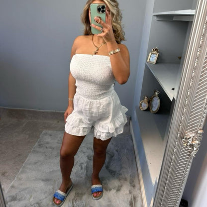 Kassie Loose Fit Baggy Casual Playsuit