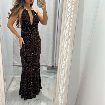 Cassie Sparkle Maxi Dress