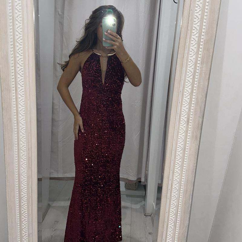 Cassie Sparkle Maxi Dress