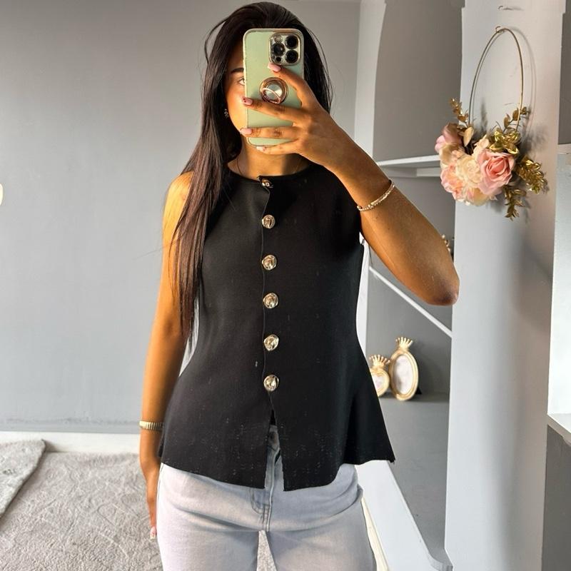 Jay Stylish Women’s Button-Up Waistcoat
