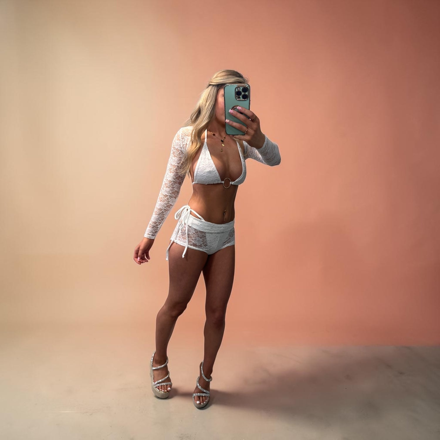 IMANI 4 peice Bikini Cover Up &amp; Shorts