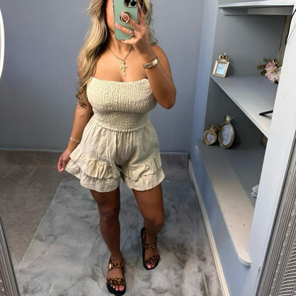 Kassie Loose Fit Baggy Casual Playsuit