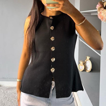 Jay Stylish Women’s Button-Up Waistcoat