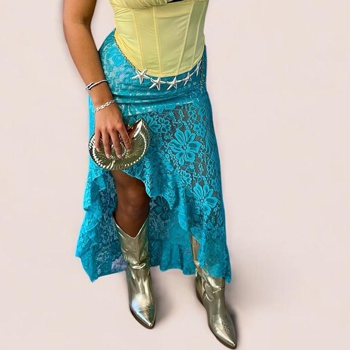 Addison Elegant Women’s Lace Maxi Skirt