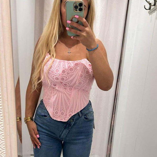 Lace Corset Top
