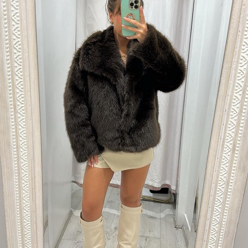 VANILLA Fur Stylish Coat