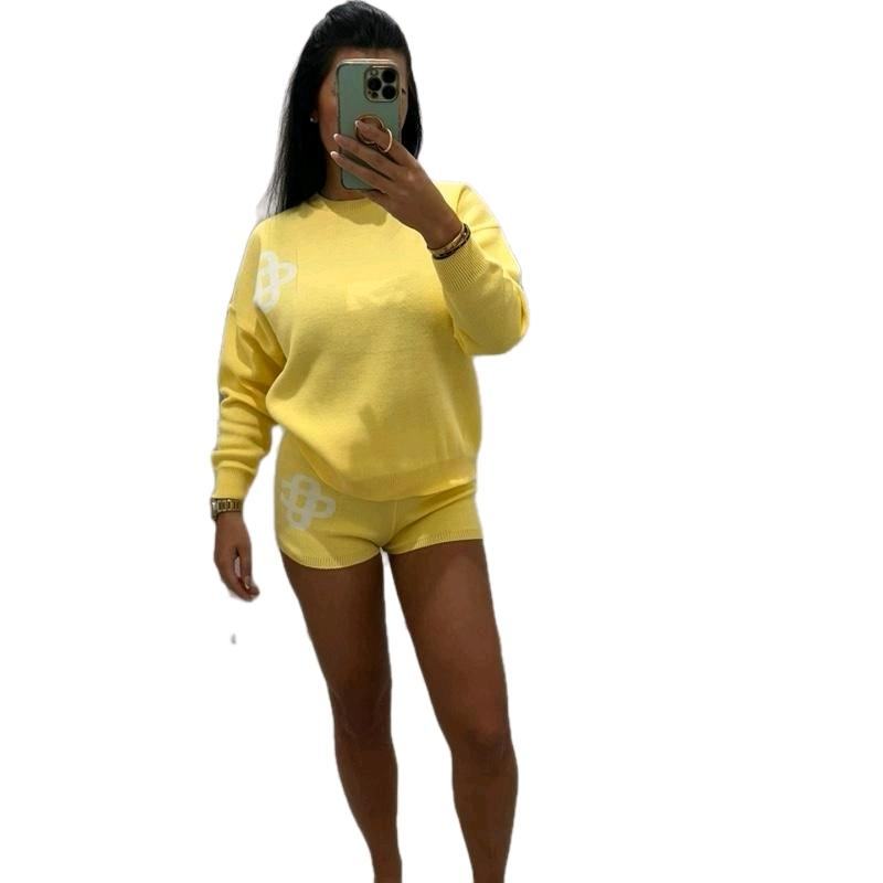 RILEY Knitted Top &amp; Shorts Set