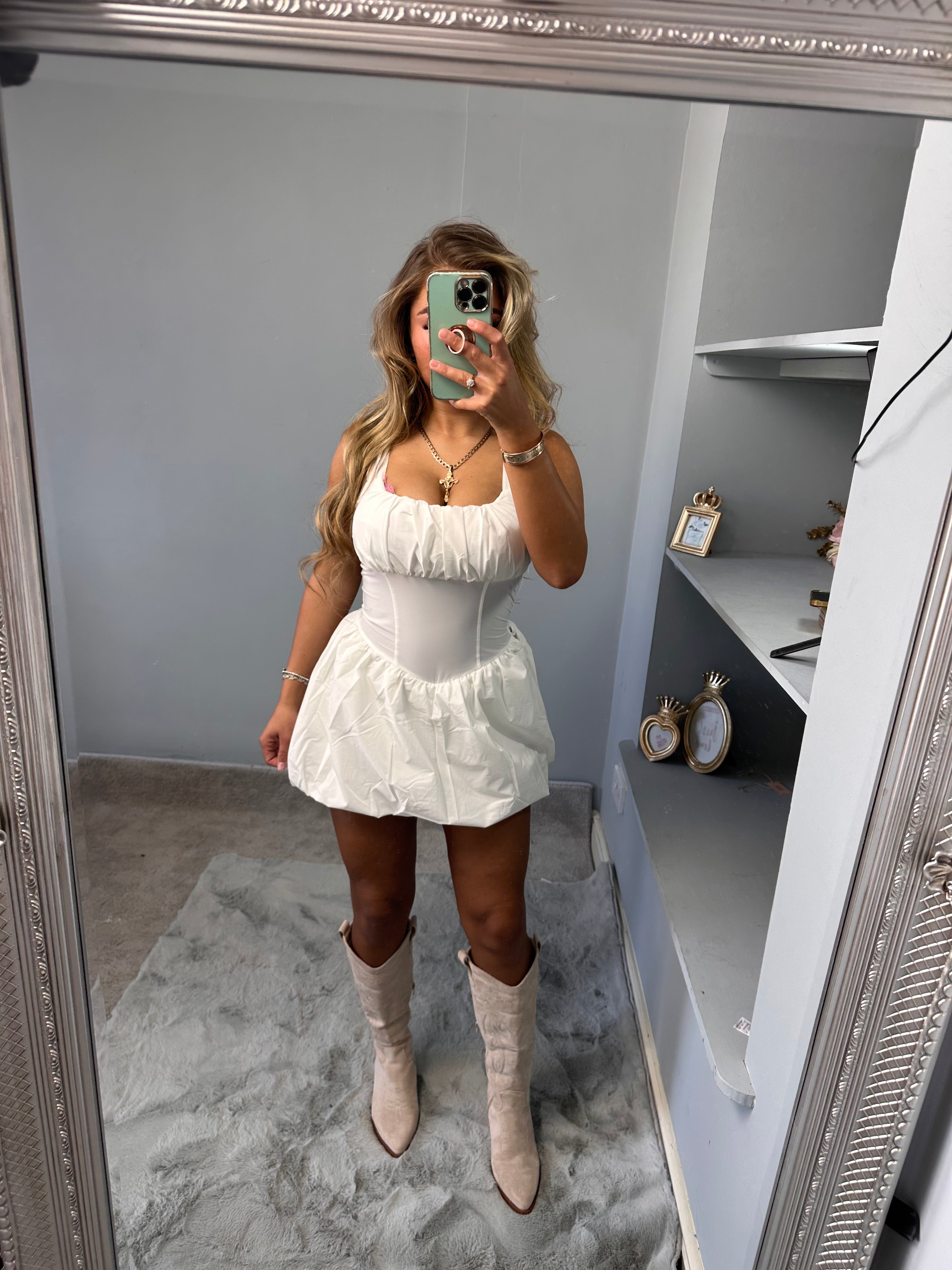RIRI puffball dress