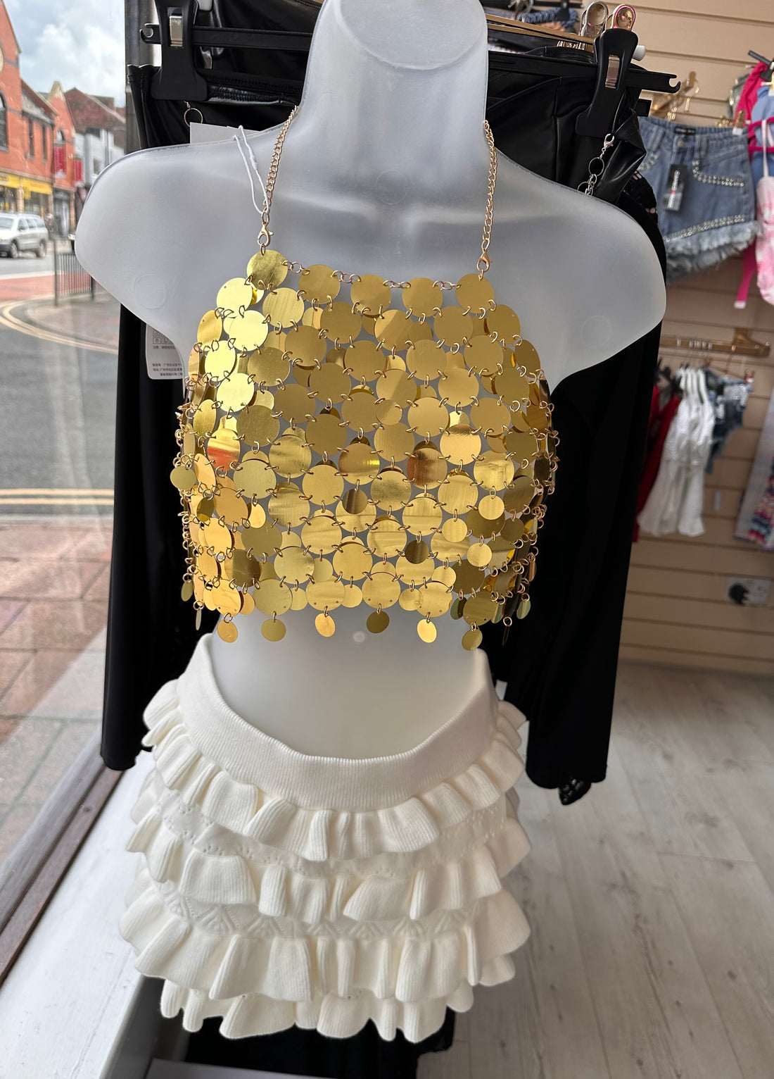 Gold Disk Chain Tops | Trendy Accessories for Women - GWP