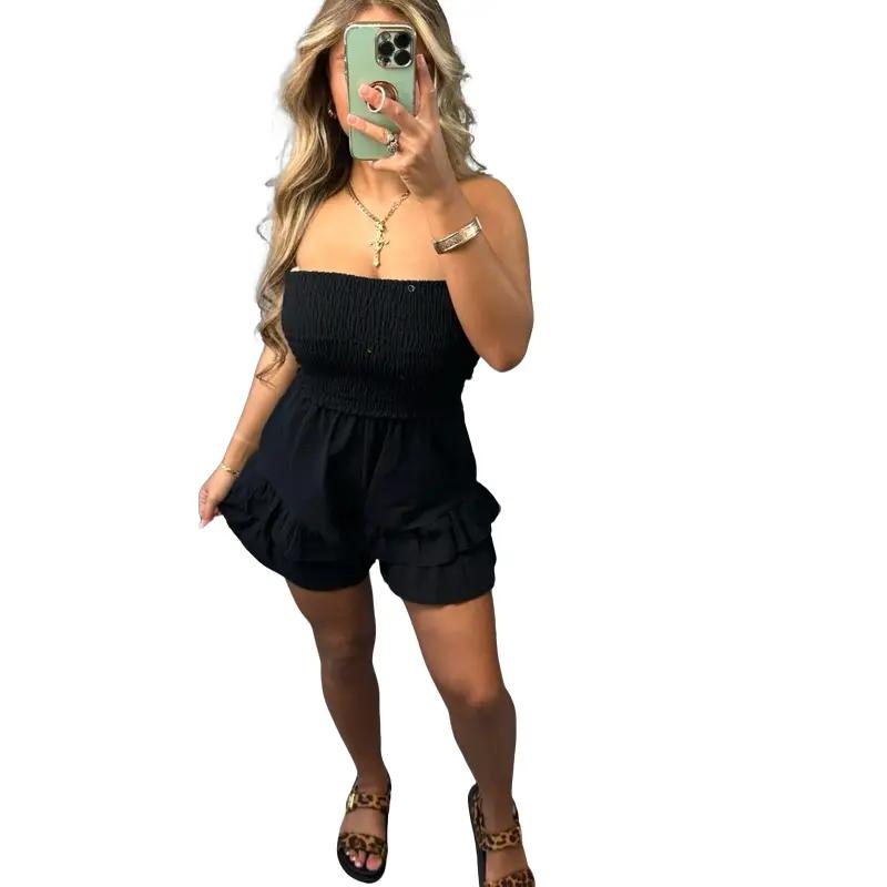 Kassie Loose Fit Baggy Casual Playsuit