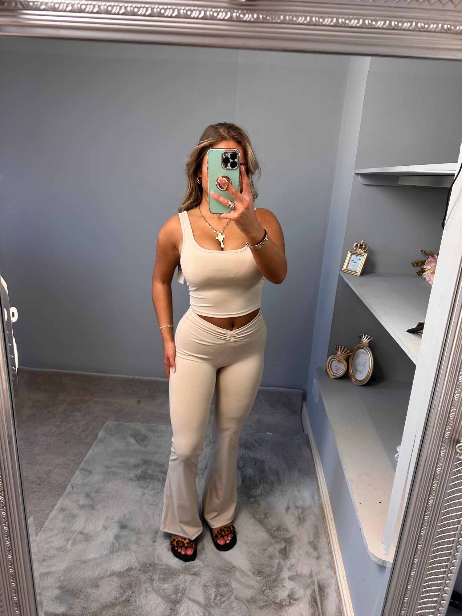 LOLA Slinky Top &amp; Flared Trousers