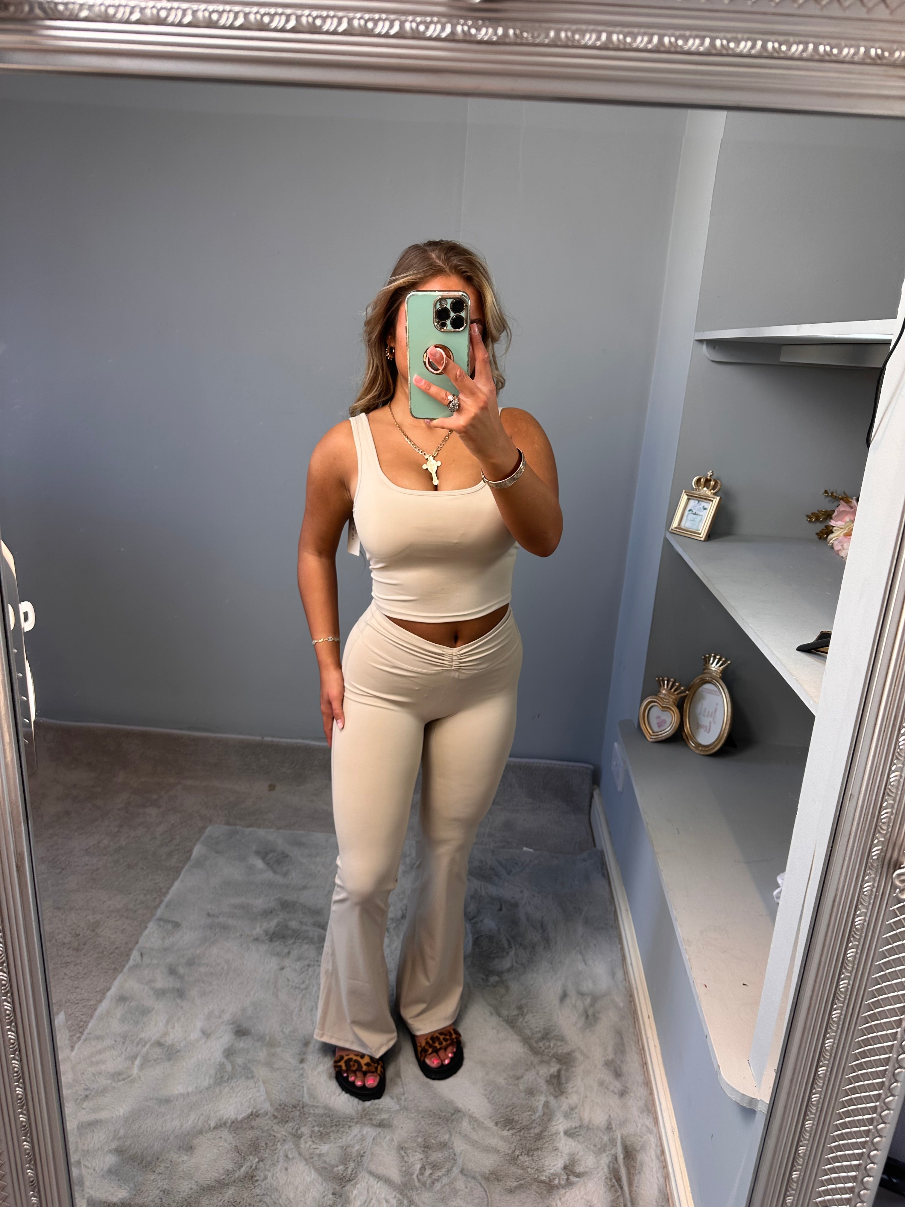 LOLA Slinky Top &amp; Flared Trousers