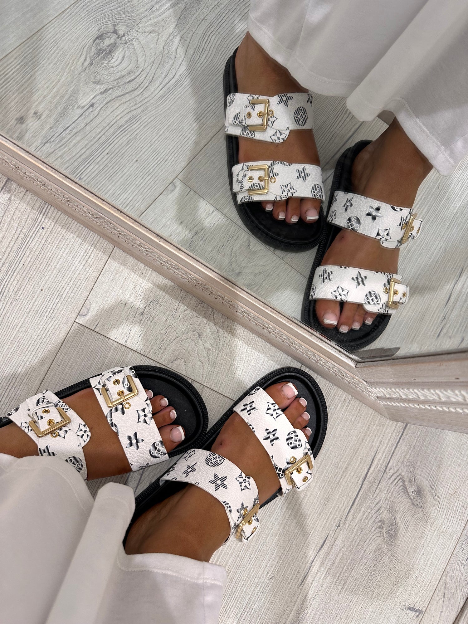 Velcro sandals