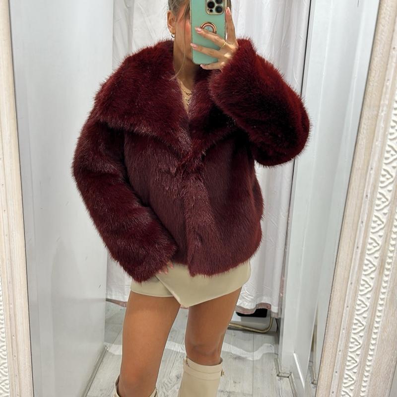 VANILLA Fur Stylish Coat