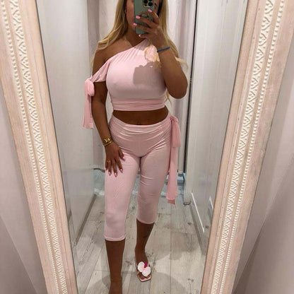 AMARNI One-Shoulder Coord