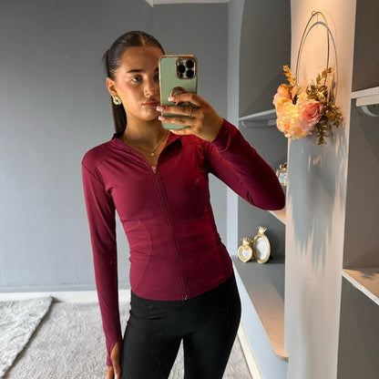 GWP Stylish Seamless Activewear Zip Jacket