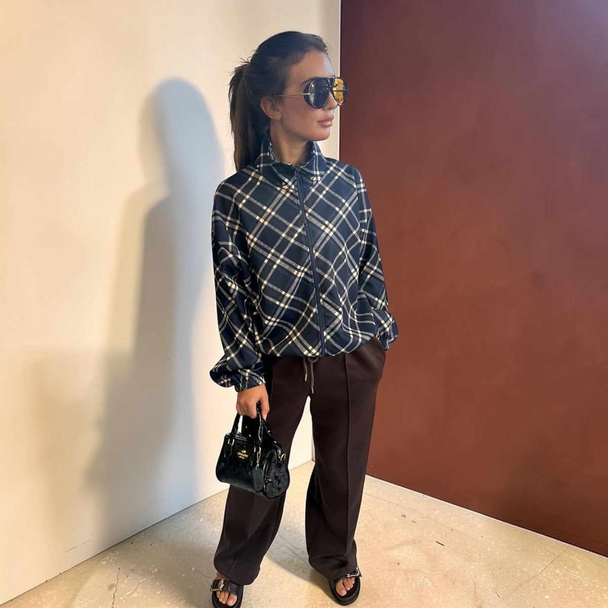 SERENA Plaid Jacket