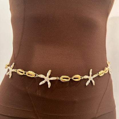 Women’s Fashion Gold Charm Belt
