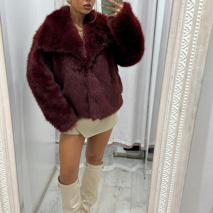 VANILLA Fur Stylish Coat