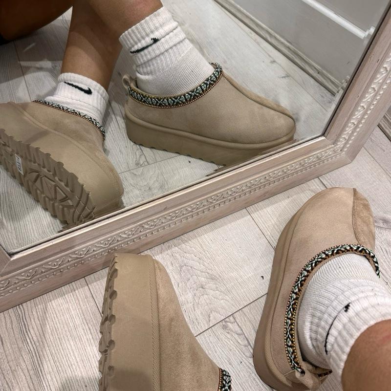 LILA Beige Winter Women Shoes
