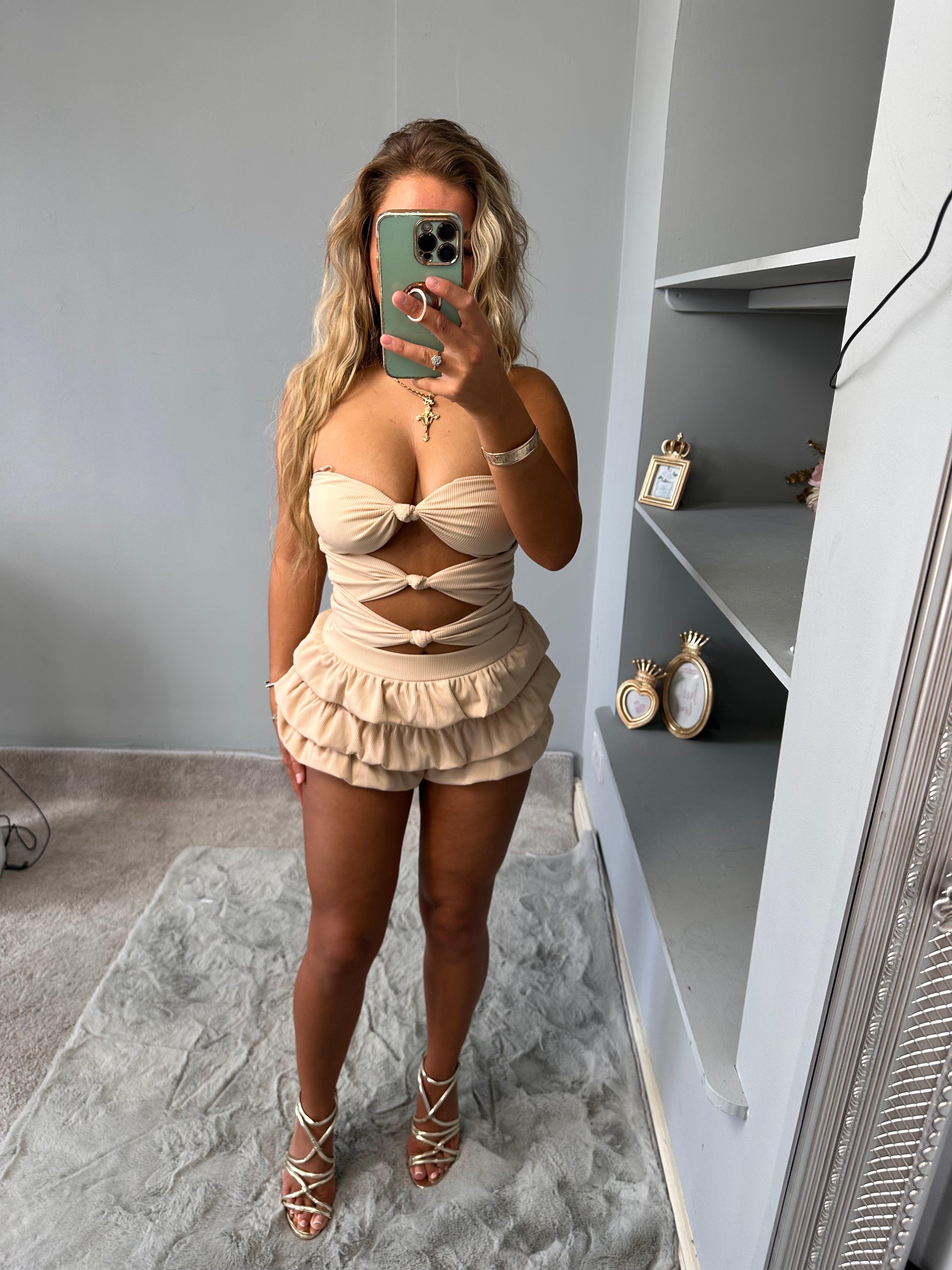 Bianca Bodysuit Co-Ord | Trendy Two-Piece Set for Women - GWP