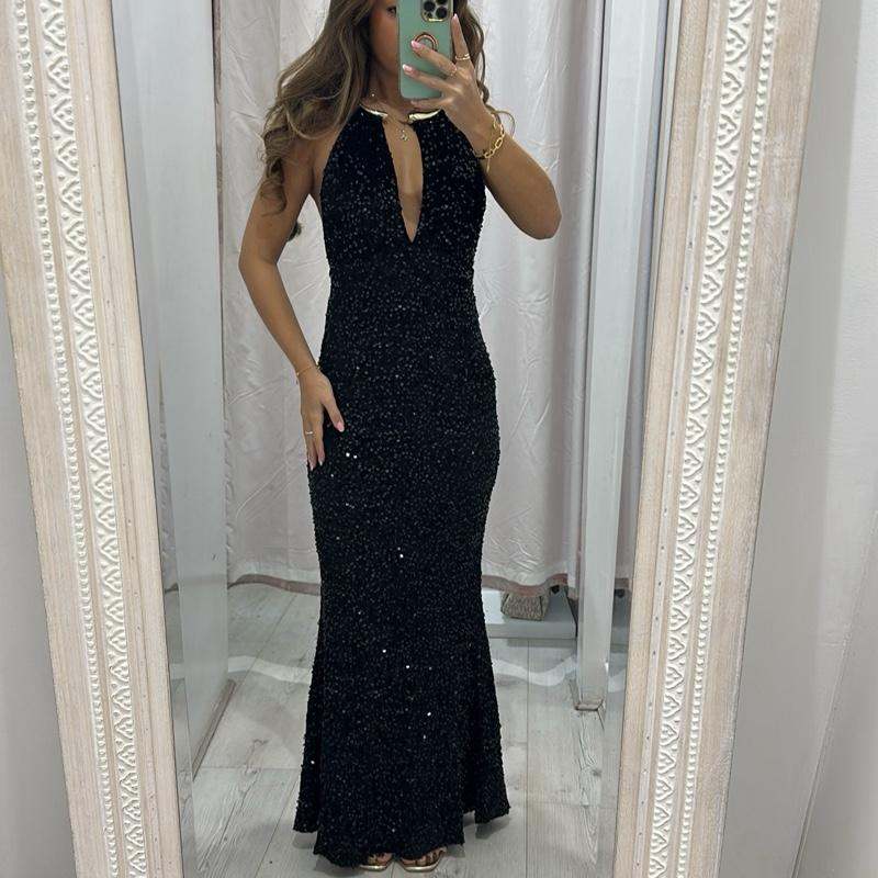 Cassie Sparkle Maxi Dress