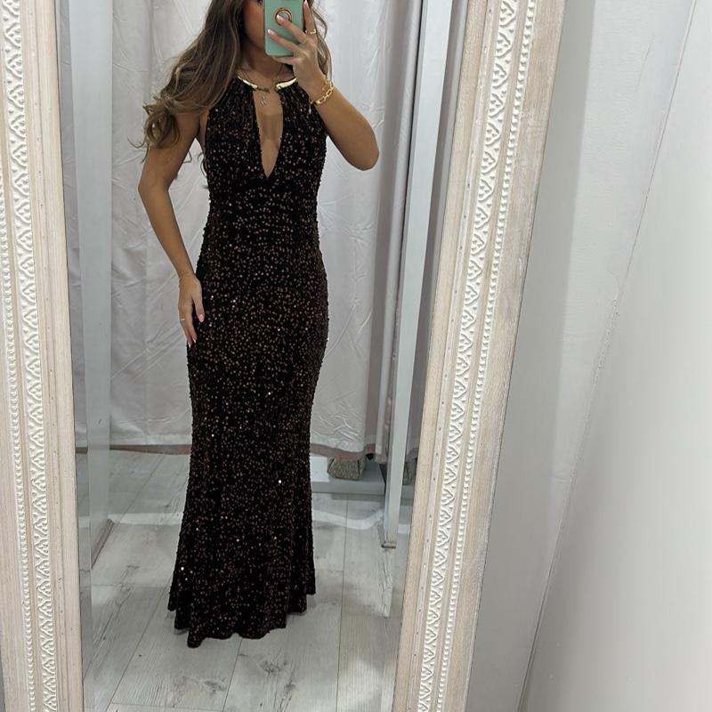 Cassie Sparkle Maxi Dress