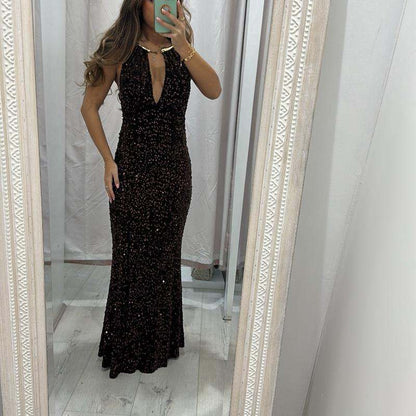 Cassie Sparkle Maxi Dress