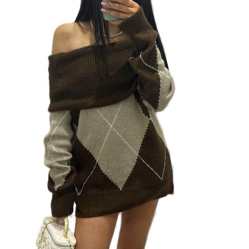 Pippa Knitted Fold Over Jumper